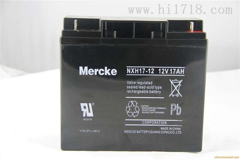 默克蓄电池12V17AH
